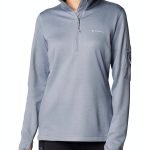 Columbia Womens Fleece Jacket Omni Wick Cirrus Grey-0