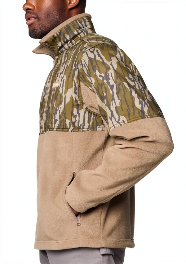 Columbia Fleece Pullover Men Hunting Water Resistant Jacket-2