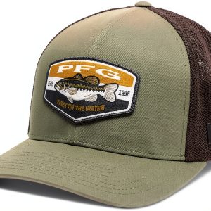 Columbia PFG Fishing Cap Cotton Flexfit Mesh Back-0