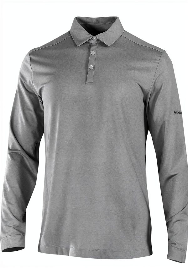 Mens Polo Shirt Polyester Spandex Comfort Fit Sizes-4