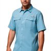 Columbia Fishing Shirt UPF Sun Protection Quick Dry Mens-3