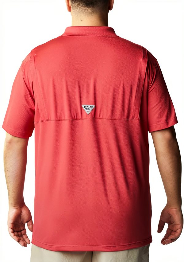 Columbia Men's Polo Shirt Omni-Shade Omni-Wick Quick-Dry-6