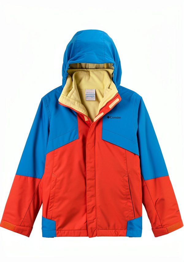Columbia Boys 3-in-1 Jacket Waterproof Omni-Tech Extended-0