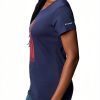 Columbia Womens Graphic Tee Soft Cotton Active Fit T-Shirt-2