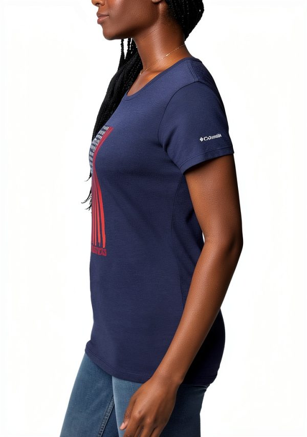 Columbia Womens Graphic Tee Soft Cotton Active Fit T-Shirt-2