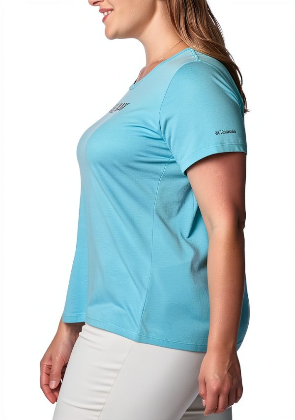 Columbia Womens Daisy Days Short Sleeve Graphic Tee Cotton-7