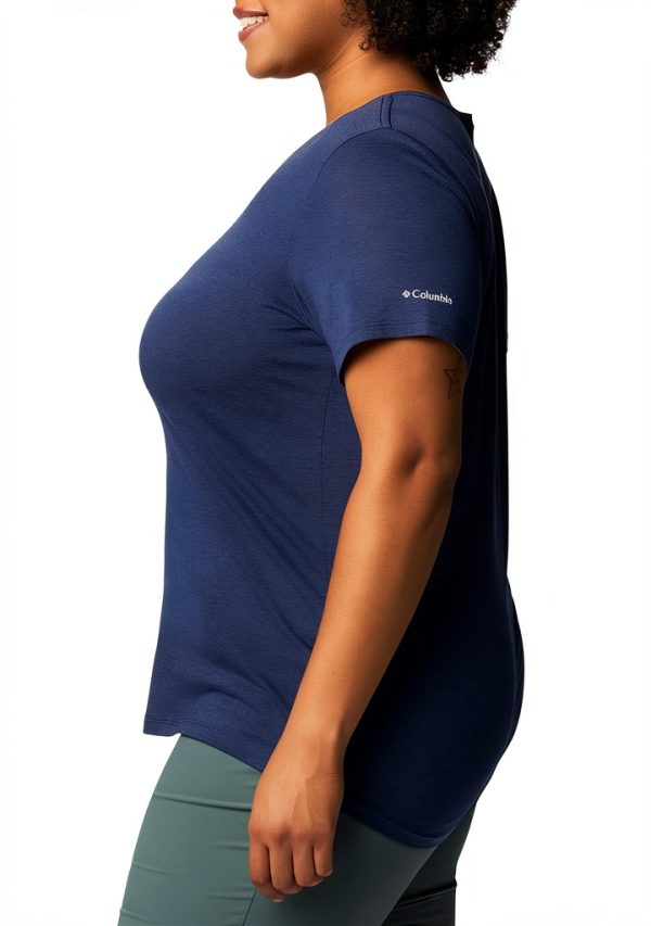 Columbia Womens Graphic Tee Soft Cotton Active Fit T-Shirt-7