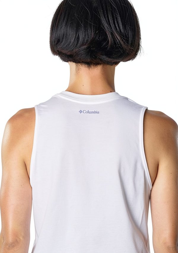 Columbia Womens Cotton Tank Top Soft Stretch Activewear-4