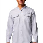 Columbia Fishing Shirt UPF Sun Protection Quick Dry Men-0