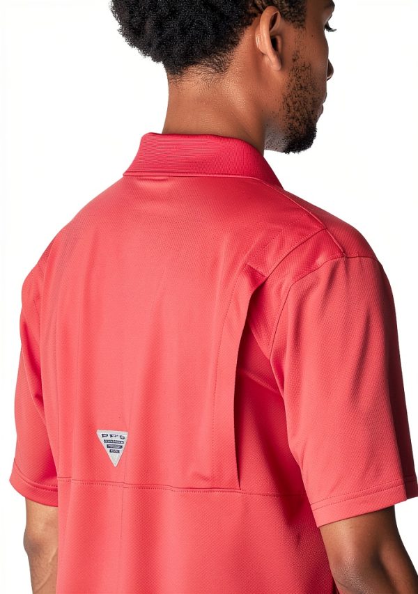 Columbia Men's Polo Shirt Omni-Shade Omni-Wick Quick-Dry-4