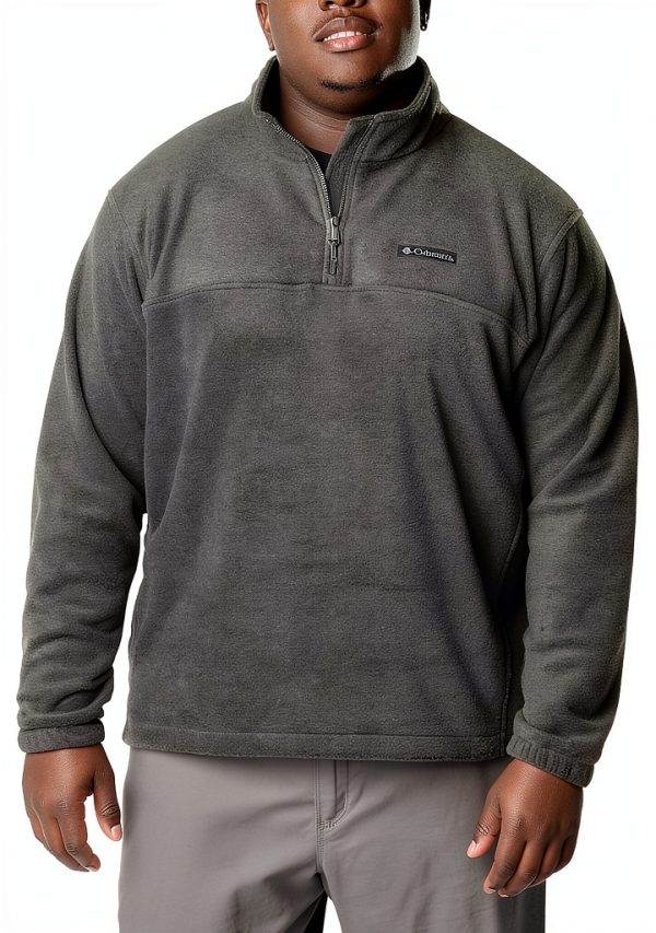 Columbia Mens Fleece Jacket Half Zip Soft Warm Outdoor-2