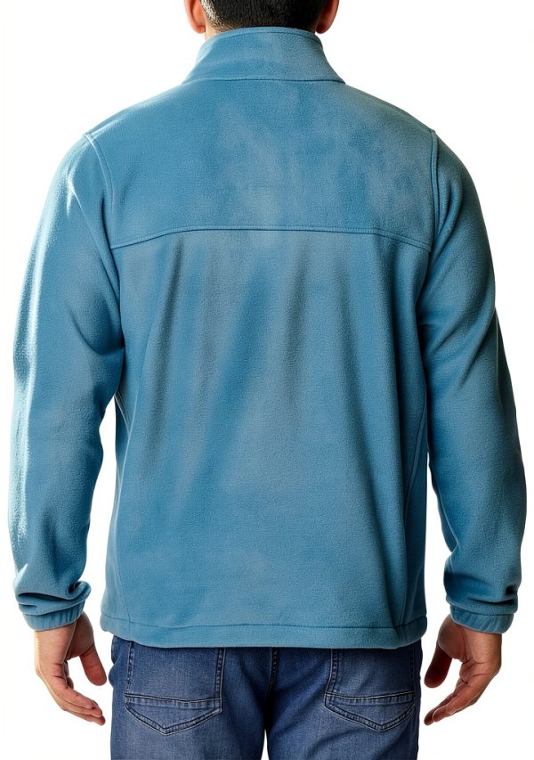 Columbia Mens Fleece Jacket Half Zip Polyester Outdoor-1
