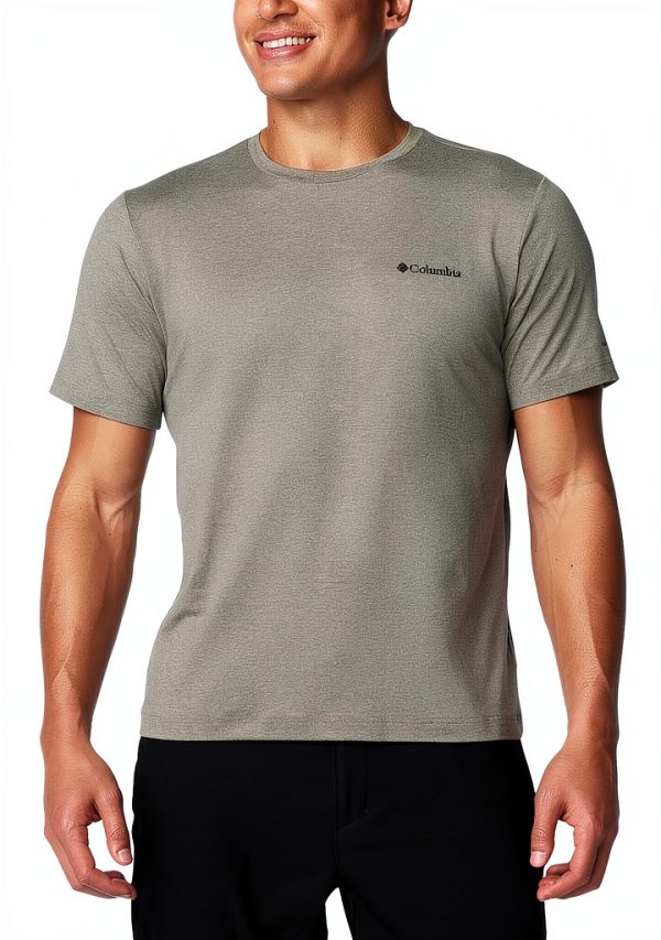 Columbia Mens Hiking Shirt Omni-Shade Omni-Wick Active Fit-0