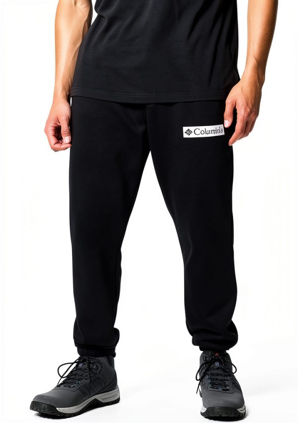 Columbia Mens Joggers Cotton Blend Sweatpants Adjustable-0