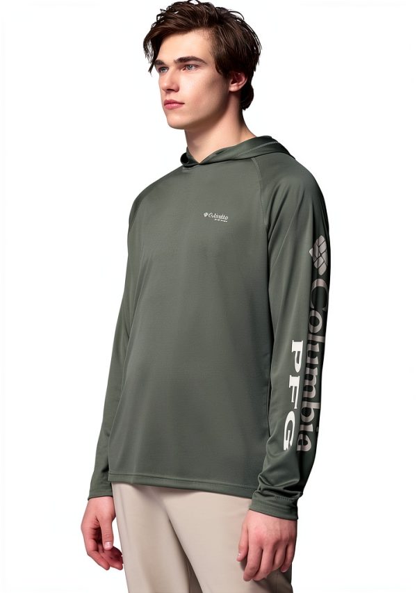 Columbia PFG Hoodie Mens Fishing Sun Protection Quick Dry-3