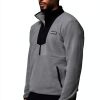 Columbia Mens Fleece Pullover 100 Recycled Polyester Zip-2