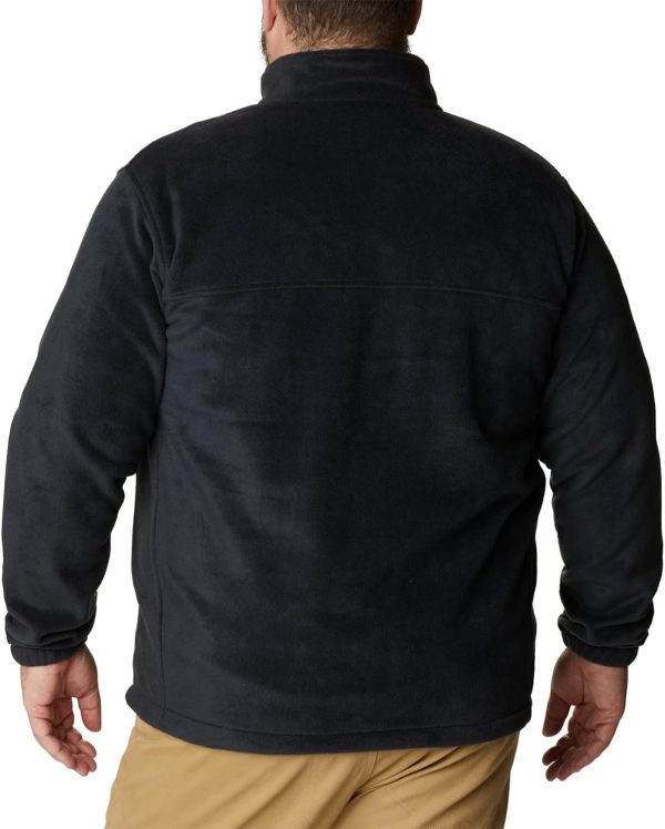 Columbia Mens Fleece Jacket Half Zip Polyester Warm-6