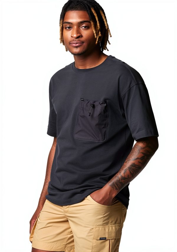 Columbia Mens Cotton Pocket Tee Classic Fit Activewear-4