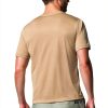 Columbia Mens UPF 50 T-Shirt Omni-Wick Activewear Dark Stone-1
