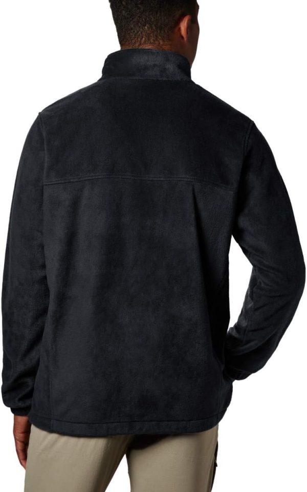Columbia Mens Fleece Jacket Half Zip Polyester Warm-1