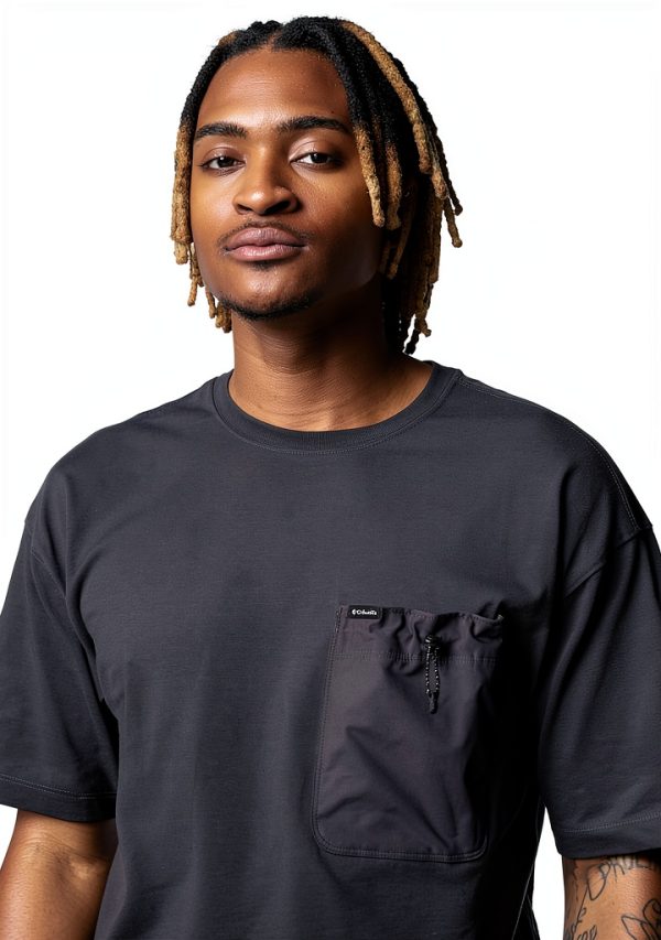 Columbia Mens Cotton Pocket Tee Classic Fit Activewear-3