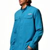 Columbia Fishing Shirt UPF Sun Protection Quick Dry Mens-3