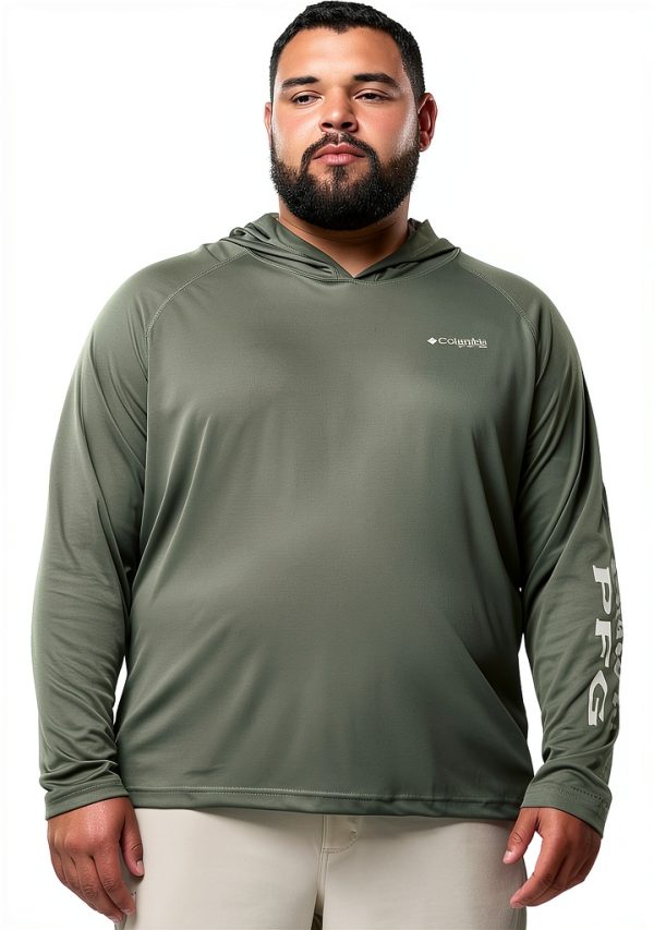 Columbia PFG Hoodie Mens Fishing Sun Protection Quick Dry-4