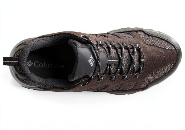 Columbia Hiking Shoes NIMBLE Suede Leather Men-4