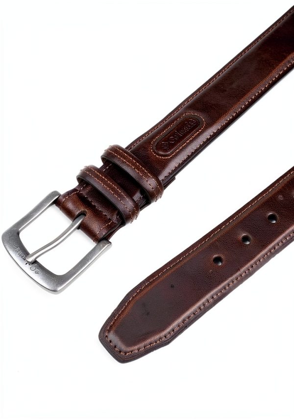 Columbia Men's Belt Double Loop Leather 1.6in-3