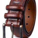 Columbia Men's Belt Double Loop Leather 1.6in-0