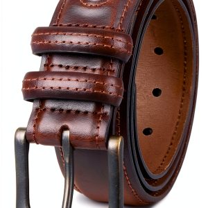 Columbia Men's Belt Double Loop Leather 1.6in-0