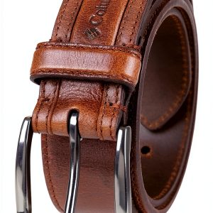 Columbia Mens Classic Leather Belt-0
