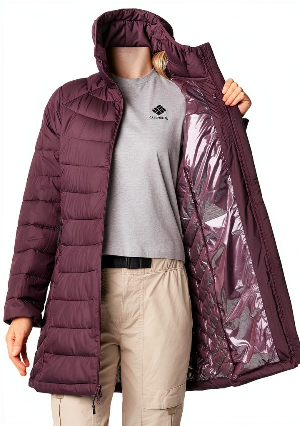 Columbia Women's Omni-Heat Jacket Dark Stone-4
