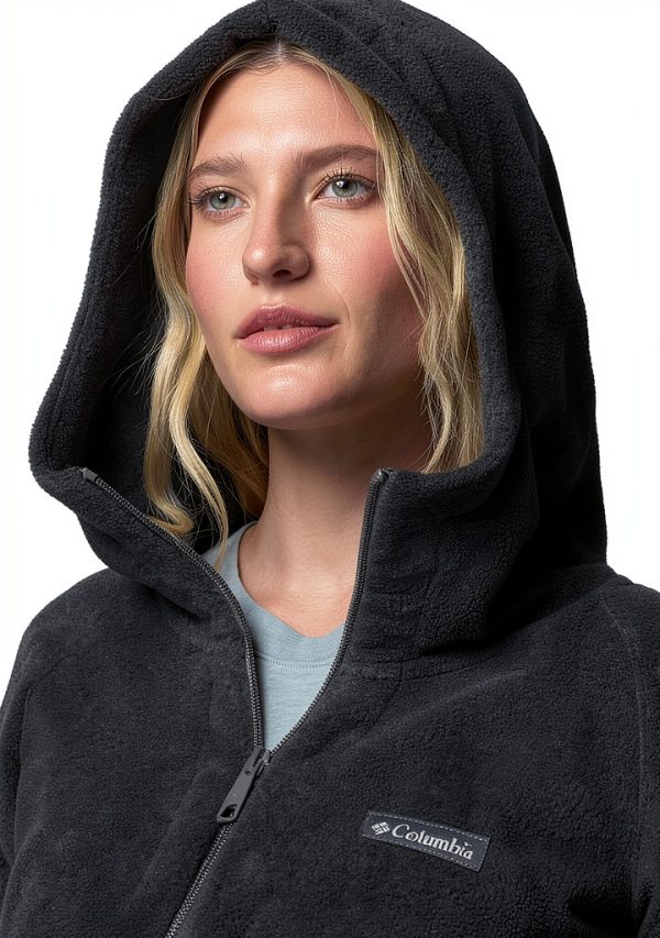 Columbia Benton Springs II Long Fleece Hoodie Charcoal Heather-5