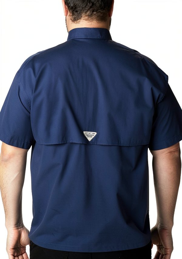Columbia Men's Fishing Button-Down Shirt Model 101177 Carbon-4