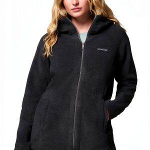 Columbia Benton Springs II Long Fleece Hoodie Charcoal Heather-0