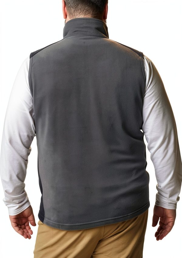 Columbia Men's Steens Mountain Vest Deep Pile Fleece Black-7