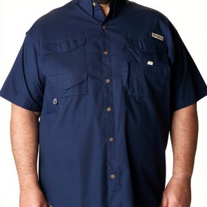Columbia Men's Fishing Button-Down Shirt Model 101177 Carbon-0