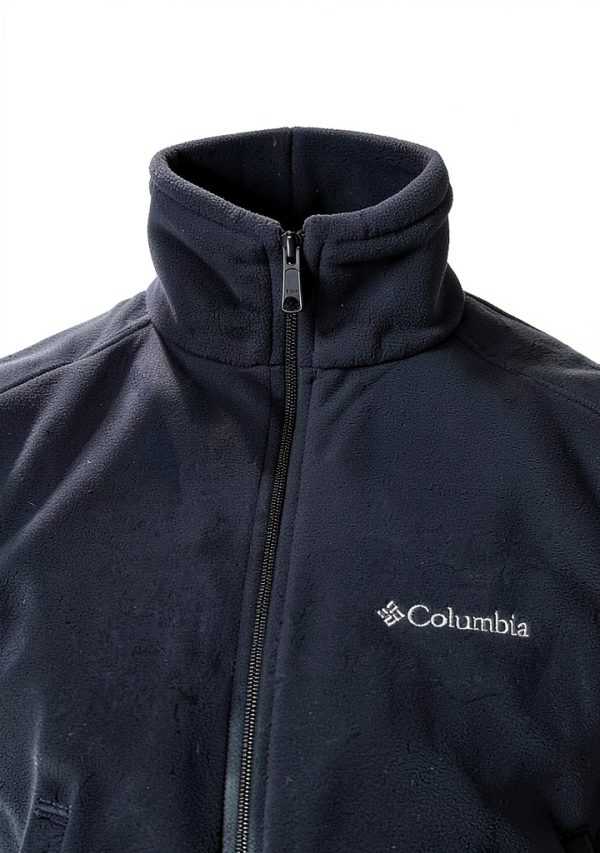 Columbia Men's Steens Mountain Vest Deep Pile Fleece Black-3