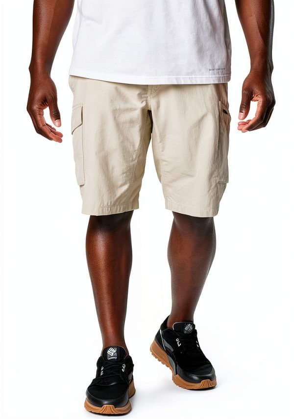 Columbia Men's Cargo Shorts Omni-Shade Omni-Wick Tusk 44W x 12L-0