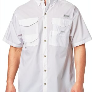 Columbia Men's Fishing Button-Down Shirt Model 101177 Carbon Small-0