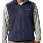 Columbia Men's Steens Mountain Vest Deep Pile Fleece Black-0
