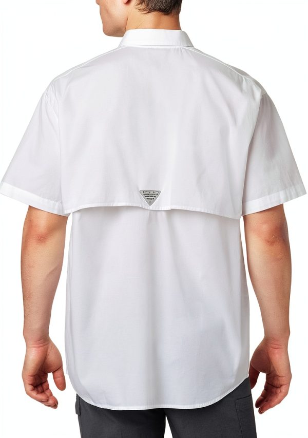 Columbia Men's Fishing Button-Down Shirt Model 101177 Carbon Small-1
