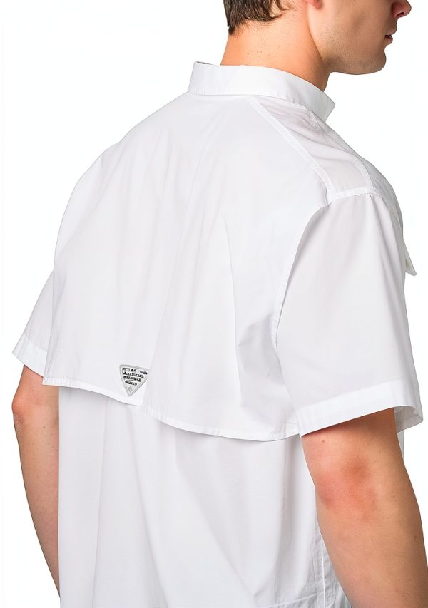 Columbia Men's Fishing Button-Down Shirt Model 101177 Carbon Small-3