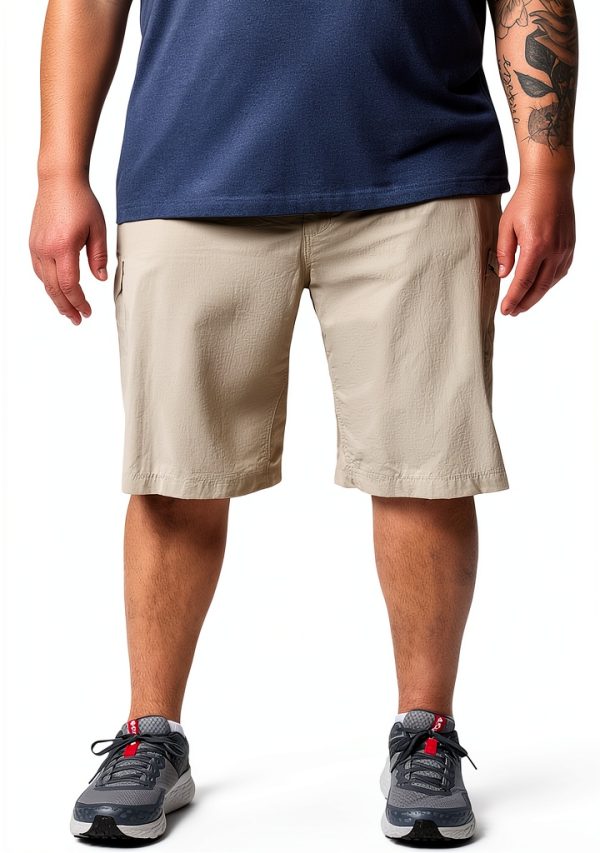 Columbia Men's Cargo Shorts Omni-Shade Omni-Wick Tusk 44W x 12L-5